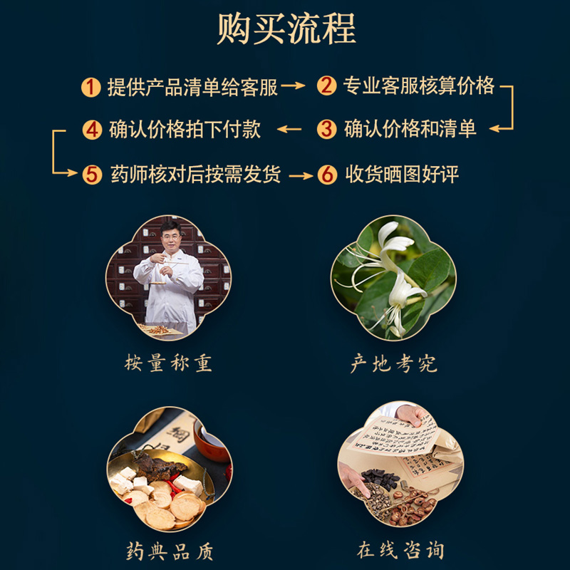 中药材店铺药材大全中药房中草药材批发铺打粉代煎配泡酒茶包做丸 - 图3