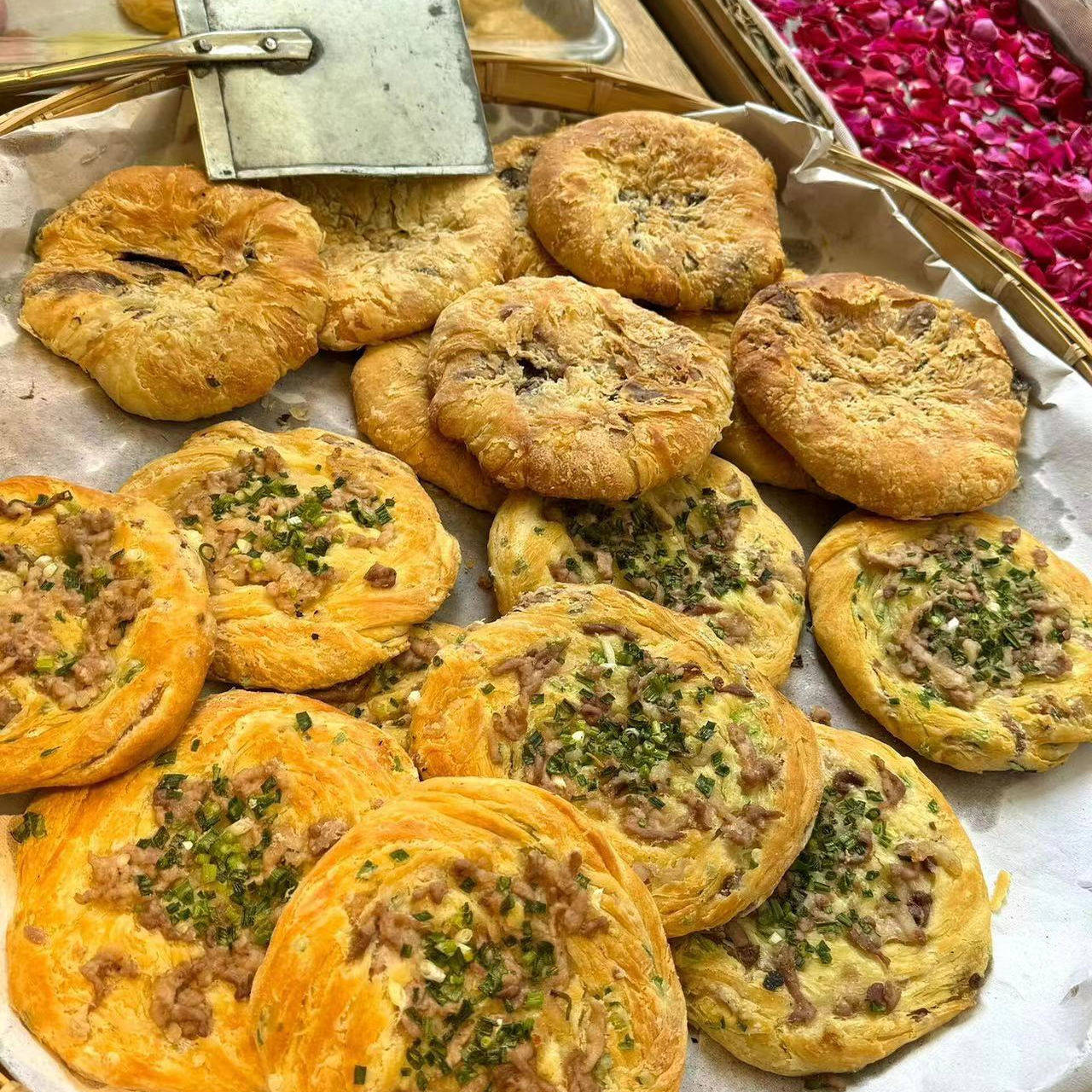 喜洲粑粑破酥云南大理特产早餐葱油饼速食玫瑰正宗好吃烤,淘宝优惠券,粉丝福利购,淘宝优惠卷