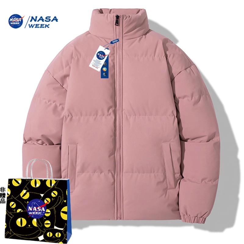 NASA GAME聯名款潮牌冬季加厚羽絨棉服男女士棉襖保暖情侶裝棉服_NASAGAME旗艦店_男裝