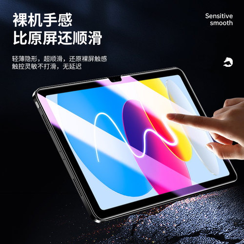 适用ipad2021水凝膜10.9英寸2026苹果平板air5/8钢化膜mini6/5全屏4/3/2贴膜ipad10/9/8/7保护ipadpro11/12.9 - 图0