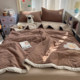 Cotton double layer gauze summer quilt