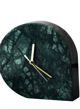 欧式书房大理石钟表摆件