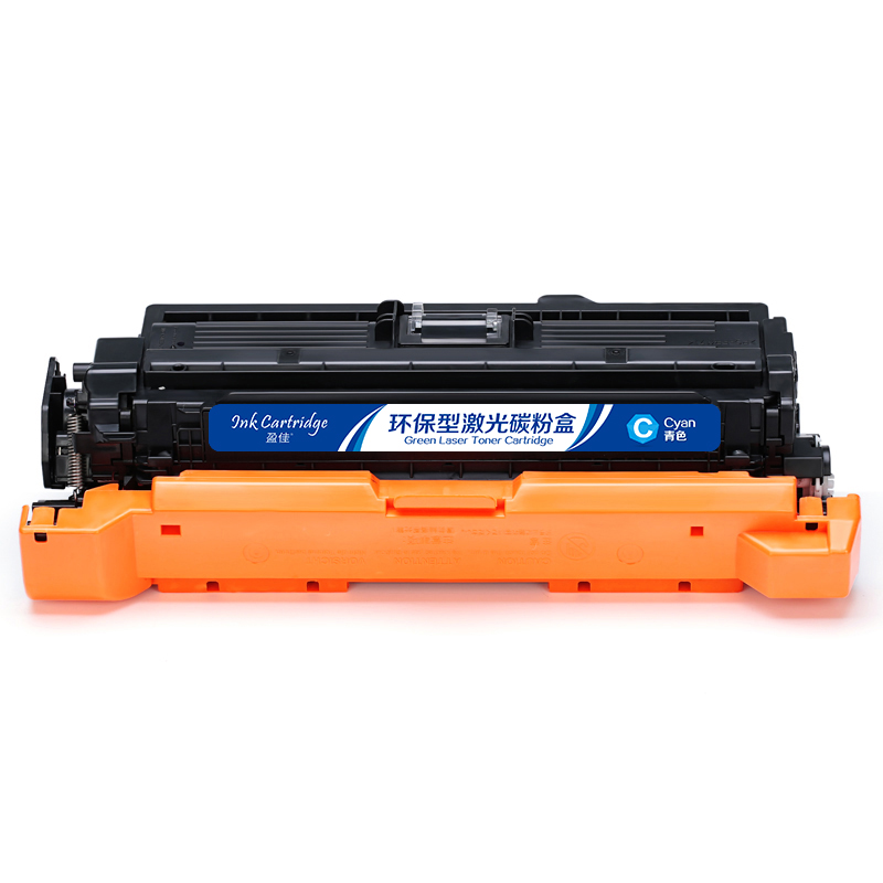 盈佳 CE401A 硒鼓 商专版 带芯片 青色 6000页(A4,5%)适用于惠普HP LaserJet M551n M575dn M575fw - 图0