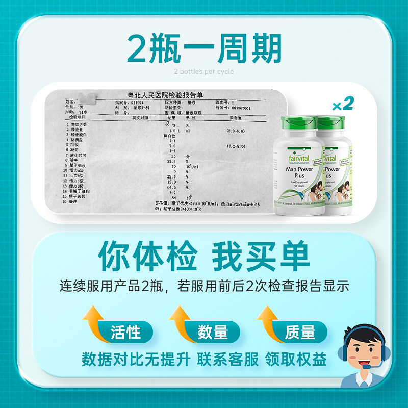 德国Fairvital男性补精备锌硒宝孕片精子活力质量数量成人男士锌,淘宝优惠券,粉丝福利购,淘宝优惠卷