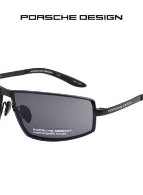 PORSCHE DESIGN保时捷太阳镜男士眼镜时尚意大利驾驶墨镜女P8418