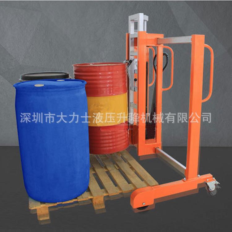 DT80叼口型油桶搬运车侧移两用油桶升高叉车油桶升降装卸车 - 图2