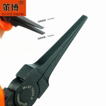 ~ 4 5 inch toothless flat mouth pliers thin flat pliers flat mouth pliers without teeth plus I long sharp mouth pliers flat mouth pliers thin mouth pliers