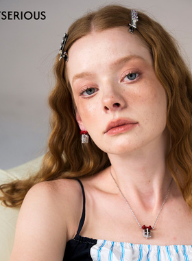 【左七七同款】Blingkolio 25新款蝴蝶结礼物盒项链女精致锁骨链