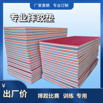 专业摔跤垫比赛训练专用武术散打柔道跆拳道格斗摔跤训练防滑地垫