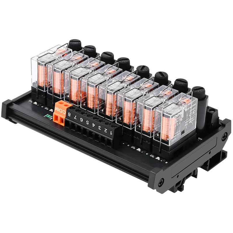 恩爵G2R-1-E中间继电器模组直流24VDC控制模块16A 一开一闭2/16路 - 图3