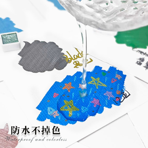 广纳562双头金属马克笔彩色金属工艺笔签到签名笔贺卡DIY相册记号金属笔题名请柬贺卡笔家具补漆书法高光笔 - 图2