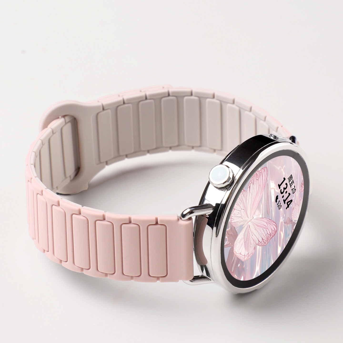 适用于小米watchs4表带s4sport运动手表磁吸腕带s1/s2/s3硅胶手表链s2pro男女color2防水替换带watch2pro表带 - 图0