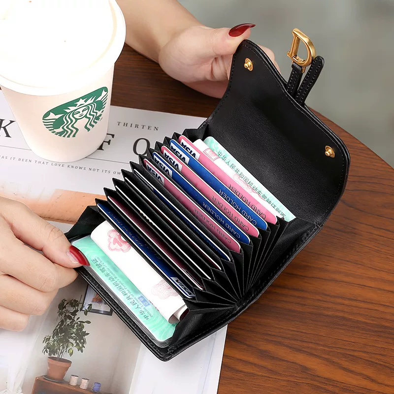 Small design sophisticated ultra thin card holder, 2023