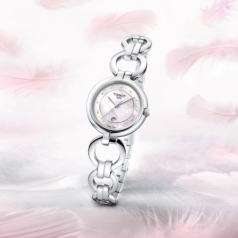 【自营】tissot弗拉明戈系列女士女表 天猫国际自营时尚范瑞士腕表