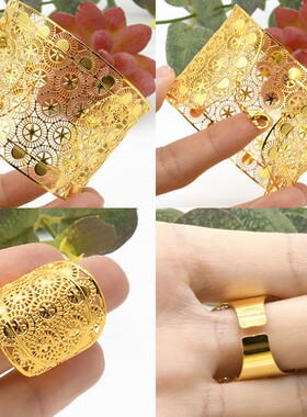 Dubai women's New Copper Bracelet Ring Middle East India