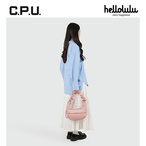 hellolulu ELLIE 宽肩带腋下包芭蕾少女风巨好看轻量单肩斜挎包HL - 图1