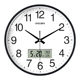Calendar Liquid Display Silent Wall Clock Simple Fashion Quartz Clock