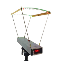 Anemometer slingshot flat leather rib archery high precision primary speed kinetic energy test high performance ratio sky curtain civilian speed detector