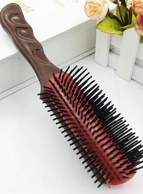 老式九排梳男士复古油头大背头专用造型梳排骨梳防卷发梳子