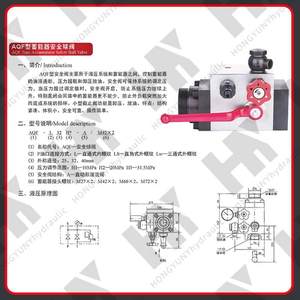 蓄能器安全阀组AQF-L25/32/40H1LS25/32/40H1- 控制阀组 球截止阀