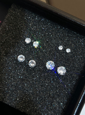 BlingBling!锆石耳钉耳蜗钉