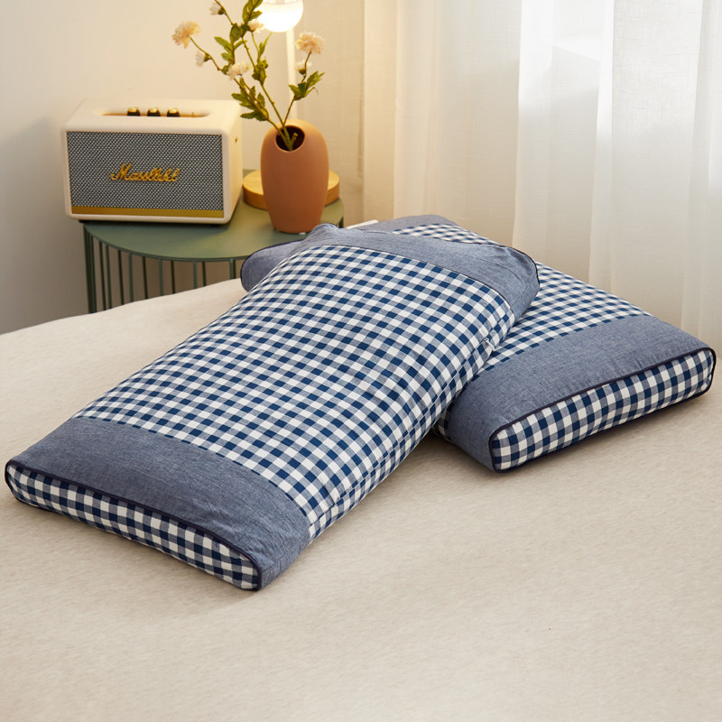 洁丽雅水洗棉全可拆洗荞麦枕头 洁丽雅温州枕头/枕芯