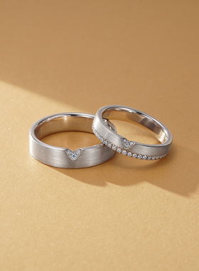 金功良匠对戒原创设计款