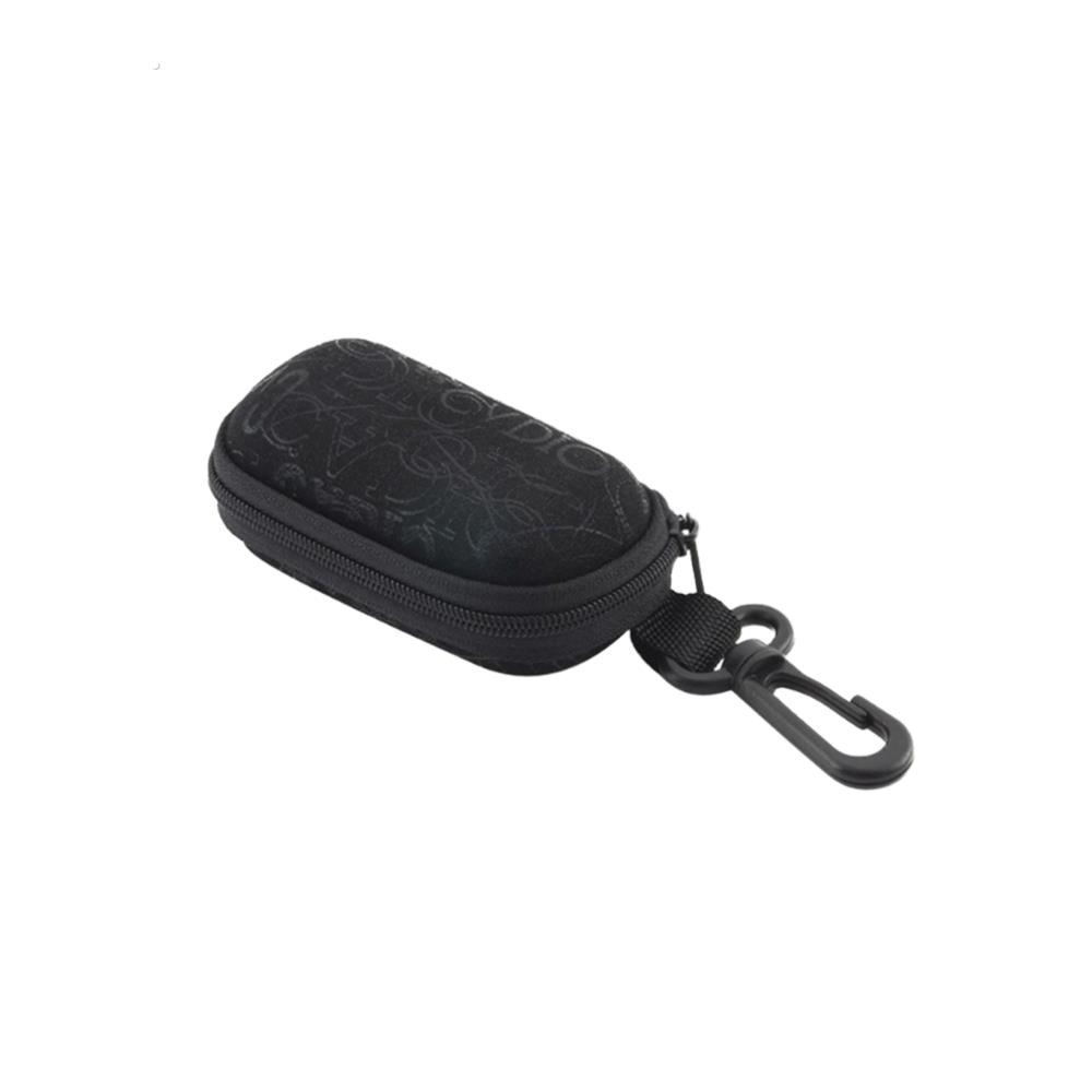 折叠老花镜眼镜小盒子拉炼便捷轻巧老花镜包可穿皮带别腰包 - 图2
