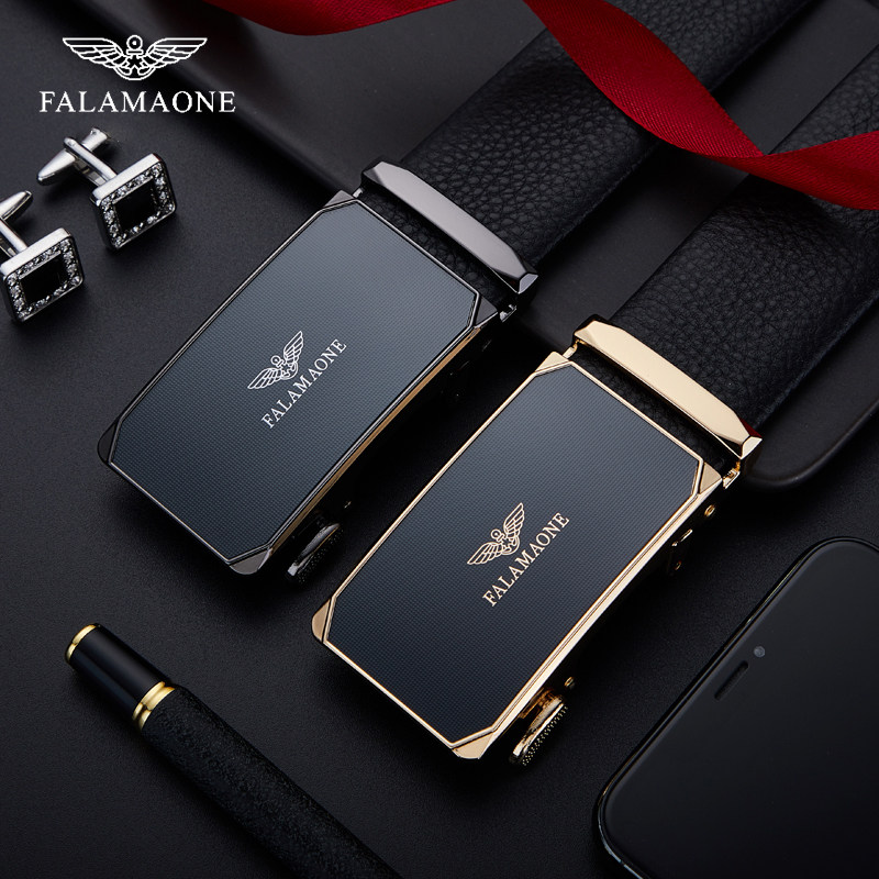 【内穿扣】falamaone皮带男真皮腰带男士商务裤带生日送男友礼物,淘宝优惠券,粉丝福利购,淘宝优惠卷