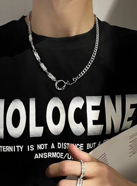 嘻哈痞帅高街男款小众高级设计感