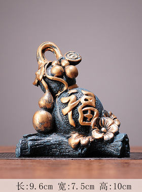 工厂 货源汽车摆件车载创意网红鹿一路平安车内装饰品用品大全