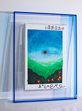 油画框亚克力简约可定制画框