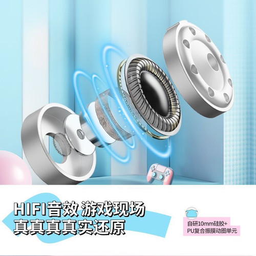 EPZ新款G20入耳式带麦降嗓有线hifi耳机电竞游戏专用听声辨位高音 - 图3