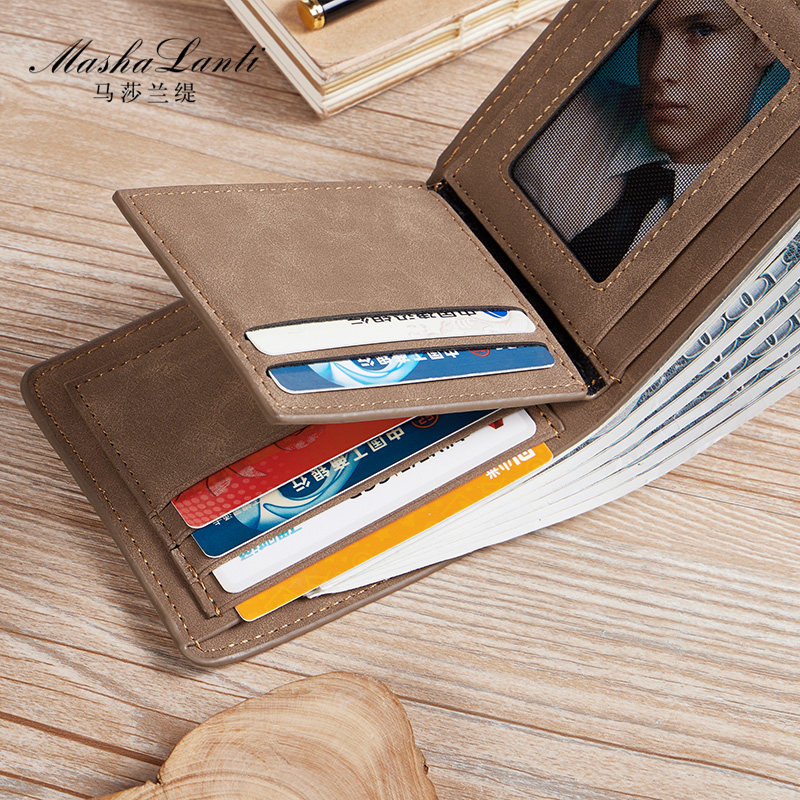 mashalanti 2021新款大容量男男钱包 MashaLanti箱包钱包