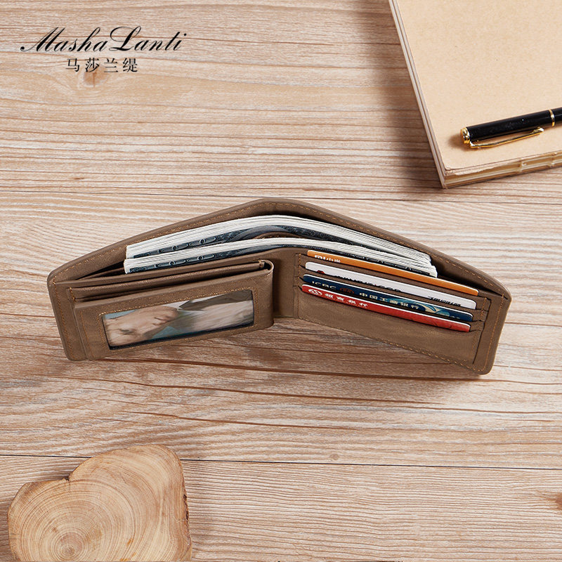 mashalanti 2021新款大容量男男钱包 MashaLanti箱包钱包