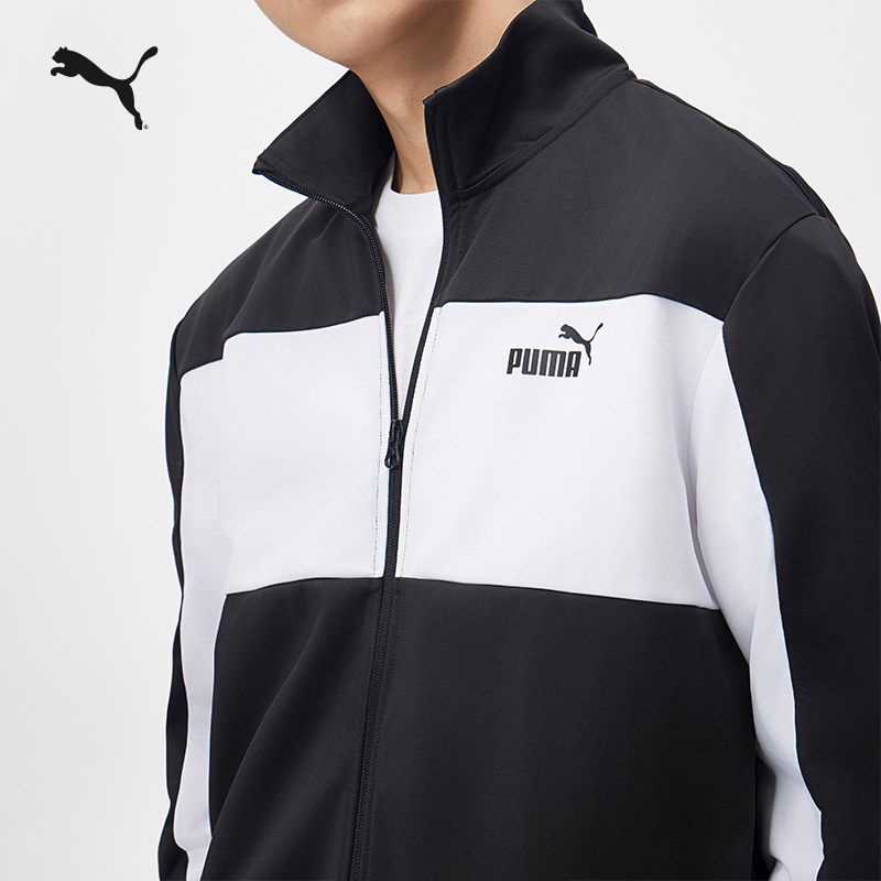 运动套装拼色休闲男宽松校园风舒适外套687740彪马puma官方奥莱,淘宝优惠券,粉丝福利购,淘宝优惠卷