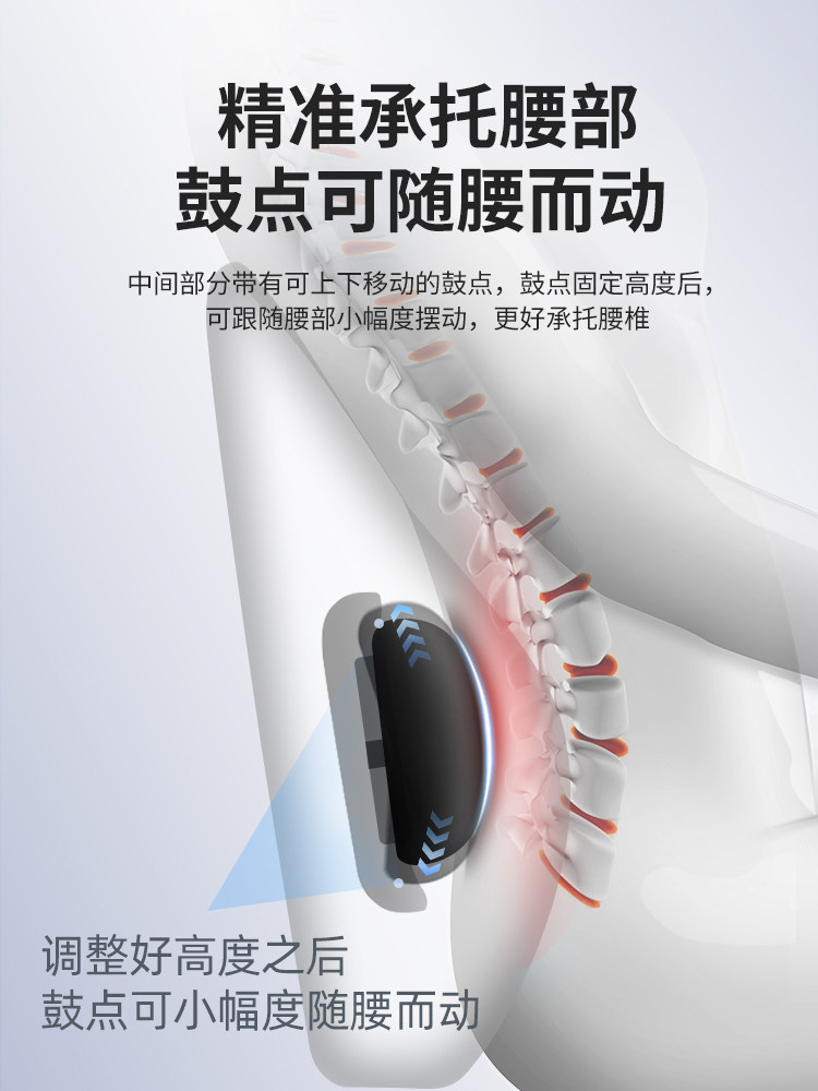 汽车腰靠头枕套装可调护腰神器货车司机主驾驶腰托硬车载座椅靠垫,淘宝优惠券,粉丝福利购,淘宝优惠卷