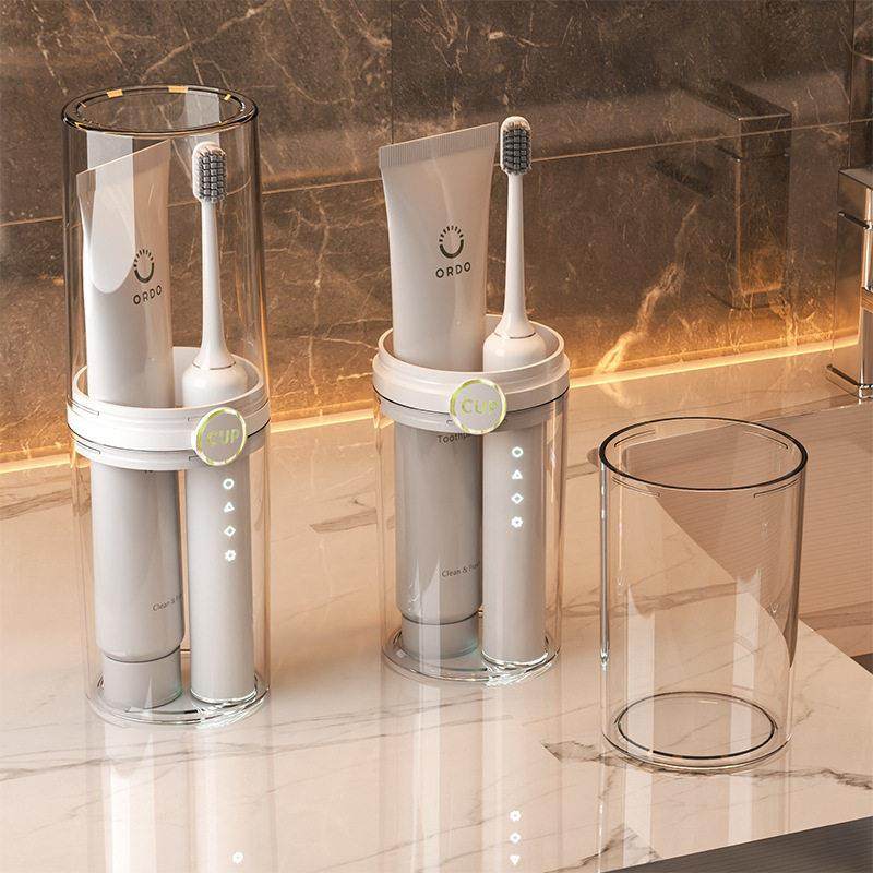 日本旅行牙刷储物盒便携式洗漱杯刷牙杯旅行牙膏牙筒漱口杯套装,淘宝优惠券,粉丝福利购,淘宝优惠卷