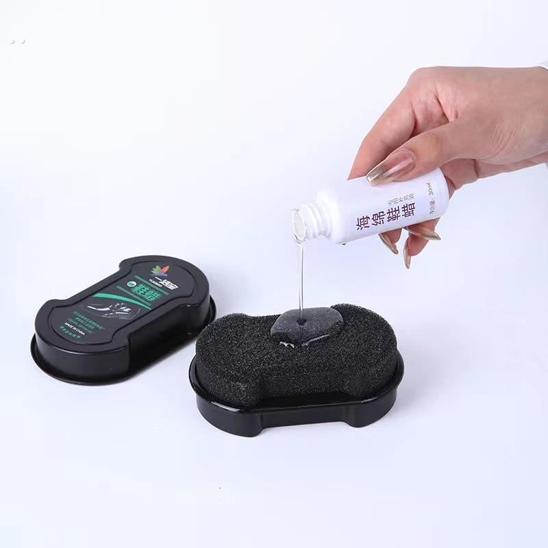 一擦就亮擦鞋油绵羊油擦鞋刷不伤皮鞋抛光保养油修复鞋蜡擦鞋神器 - 图0