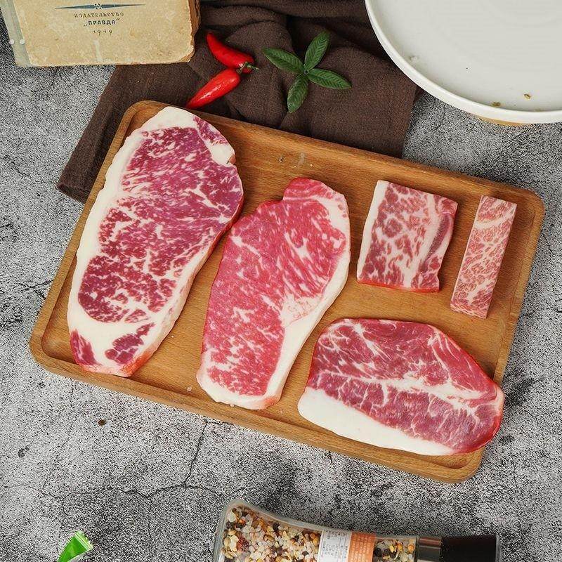仿真西冷生牛排模型假烤肉片猪肉牛肉生鲜肉影视摆件西餐美食道具,淘宝优惠券,粉丝福利购,淘宝优惠卷