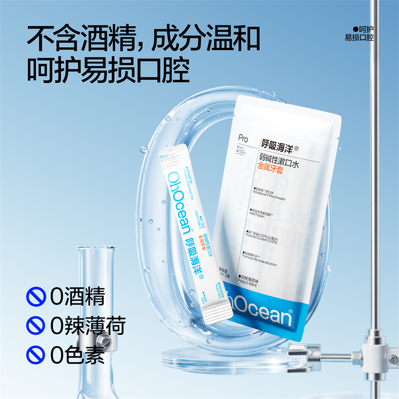 【U先试用】呼吸海洋漱口水正畸专用含氟防蛀抑菌,淘宝优惠券,粉丝福利购,淘宝优惠卷