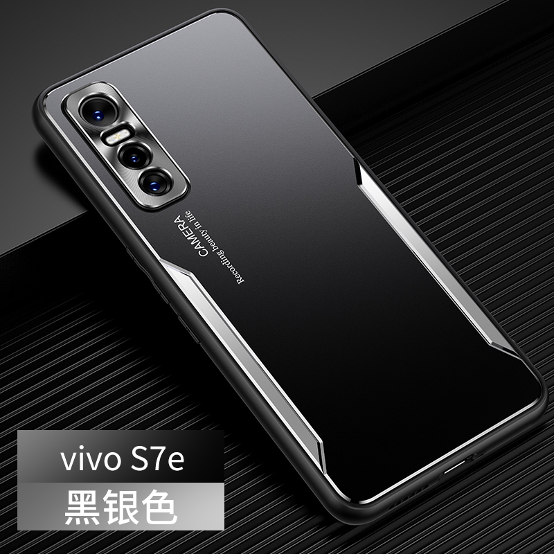 vivo Y73S手机壳金属男款y73s磨砂壳vivoy73s外壳viviy73s保护套镜头圈全包刀锋战士软边硅胶壳防摔超薄新款 - 图3