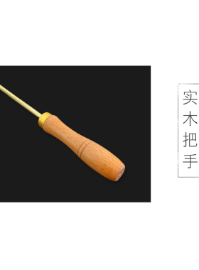 纯黄铜加长浴佛勺浴佛节专用