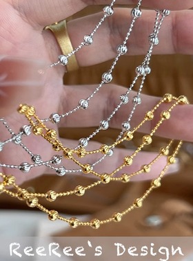 925纯银项链精致爆闪日常百搭