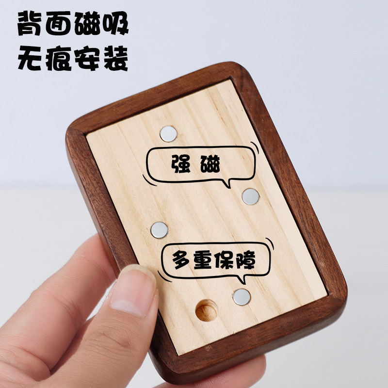 迷你磁吸冰箱贴相框结婚登记证件照装饰拍立得相片打印实木摆台,淘宝优惠券,粉丝福利购,淘宝优惠卷