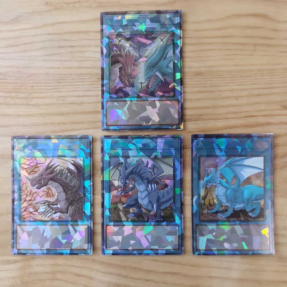 Yugioh Cards with Tin Box Yu Gi Oh Card 72PCS Holographic En - 图1