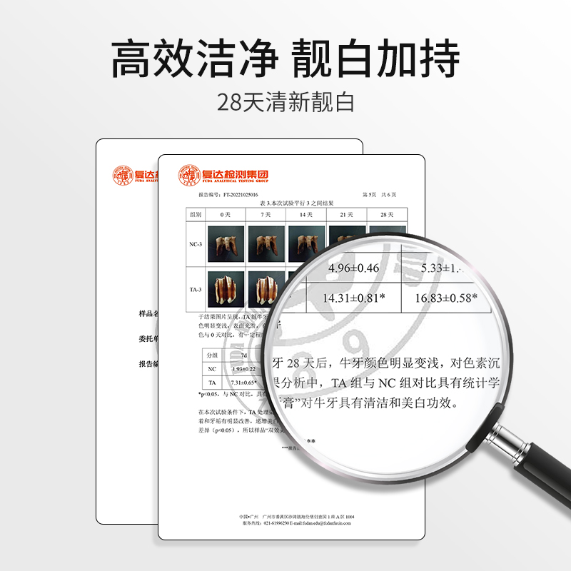 PFPX小苏打天然矿盐薄荷祛黄烟渍超白护龈牙膏清新口气清洁牙齿