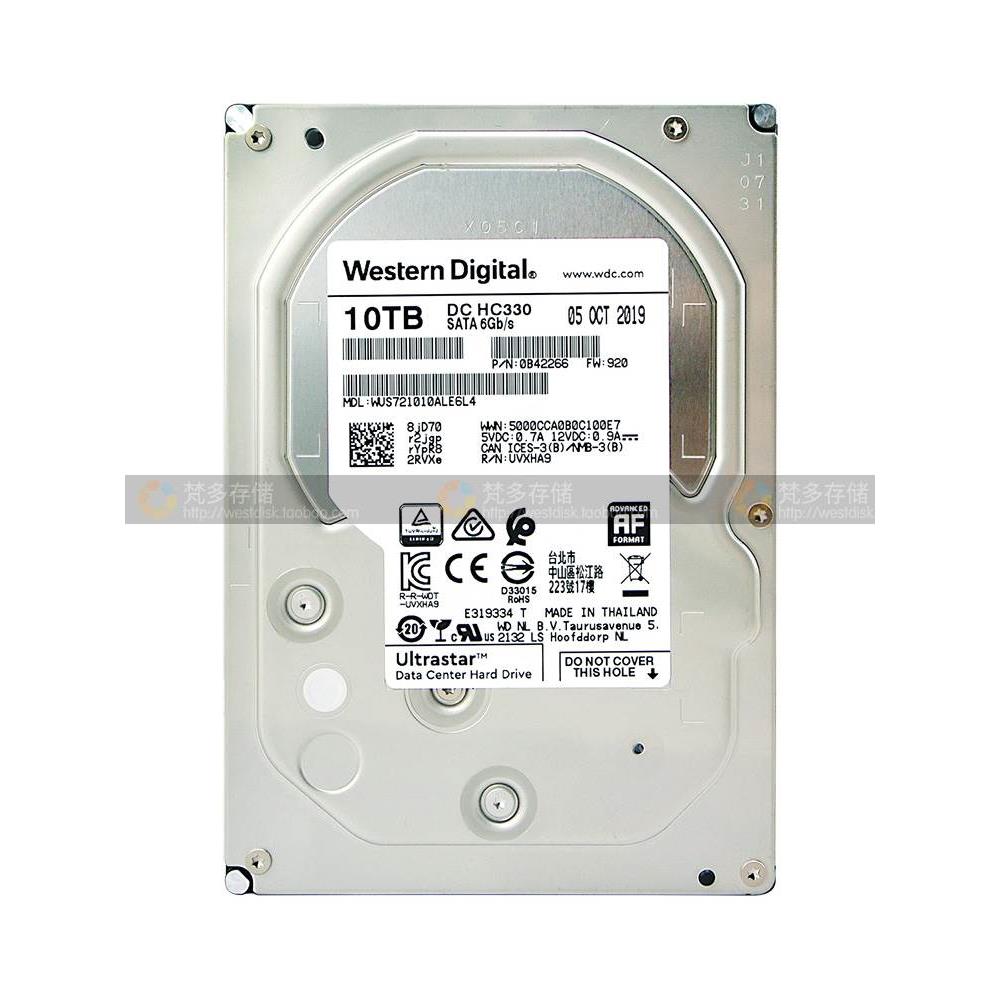 WD/西数 WUS721010ALE6L4 10T HC330企业级NAS服务器机械硬盘 - 图1