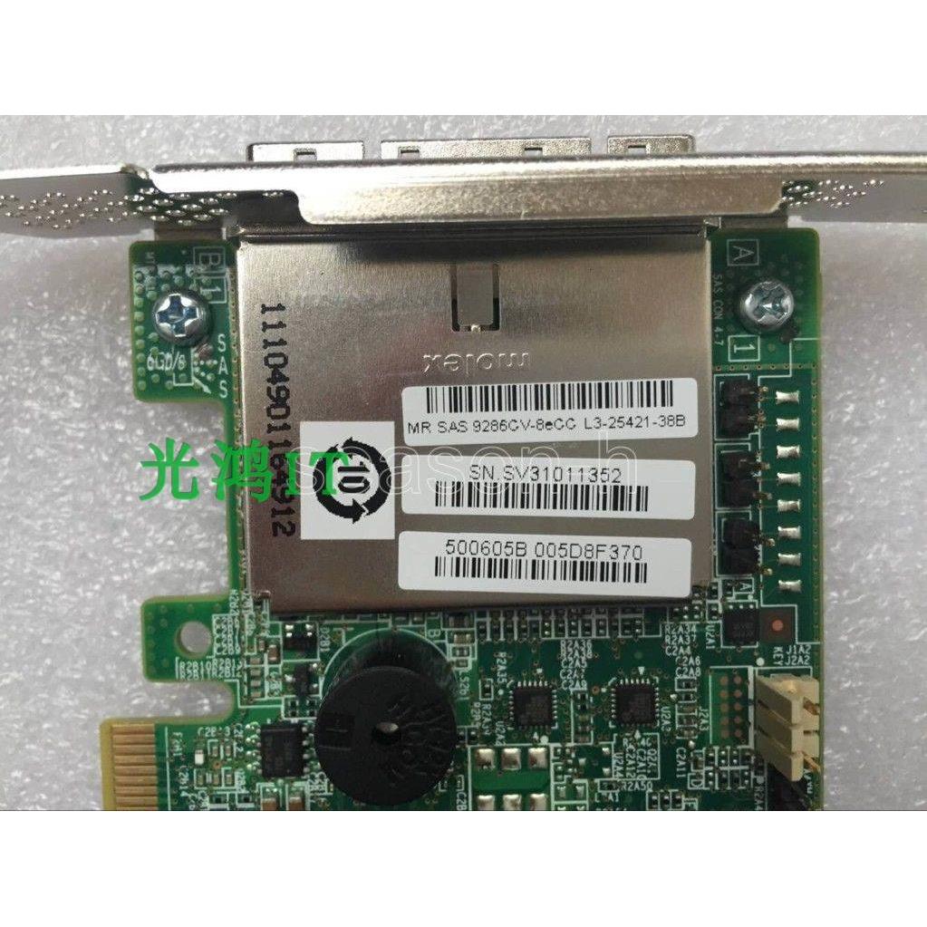 全新 LSI 9286CV-8ECC L5-25421-22 LSI00335 PCIE3.0带cache2.0-图0