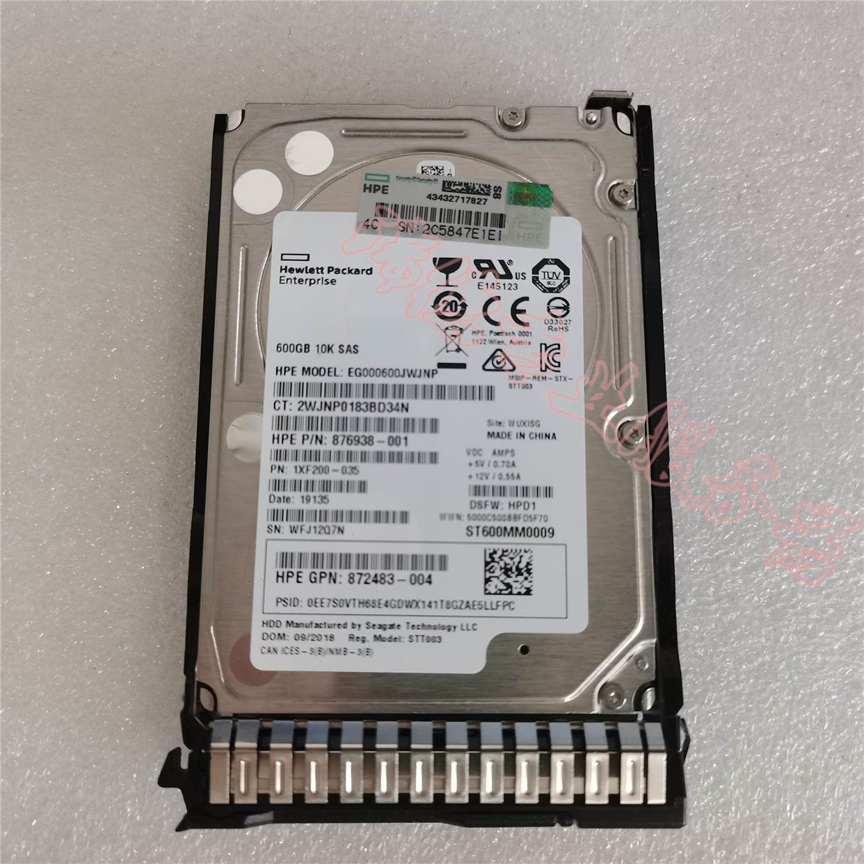 / 872736 872477-B21 600G SAS 2.5 10K 12G原装保一年正品-图1